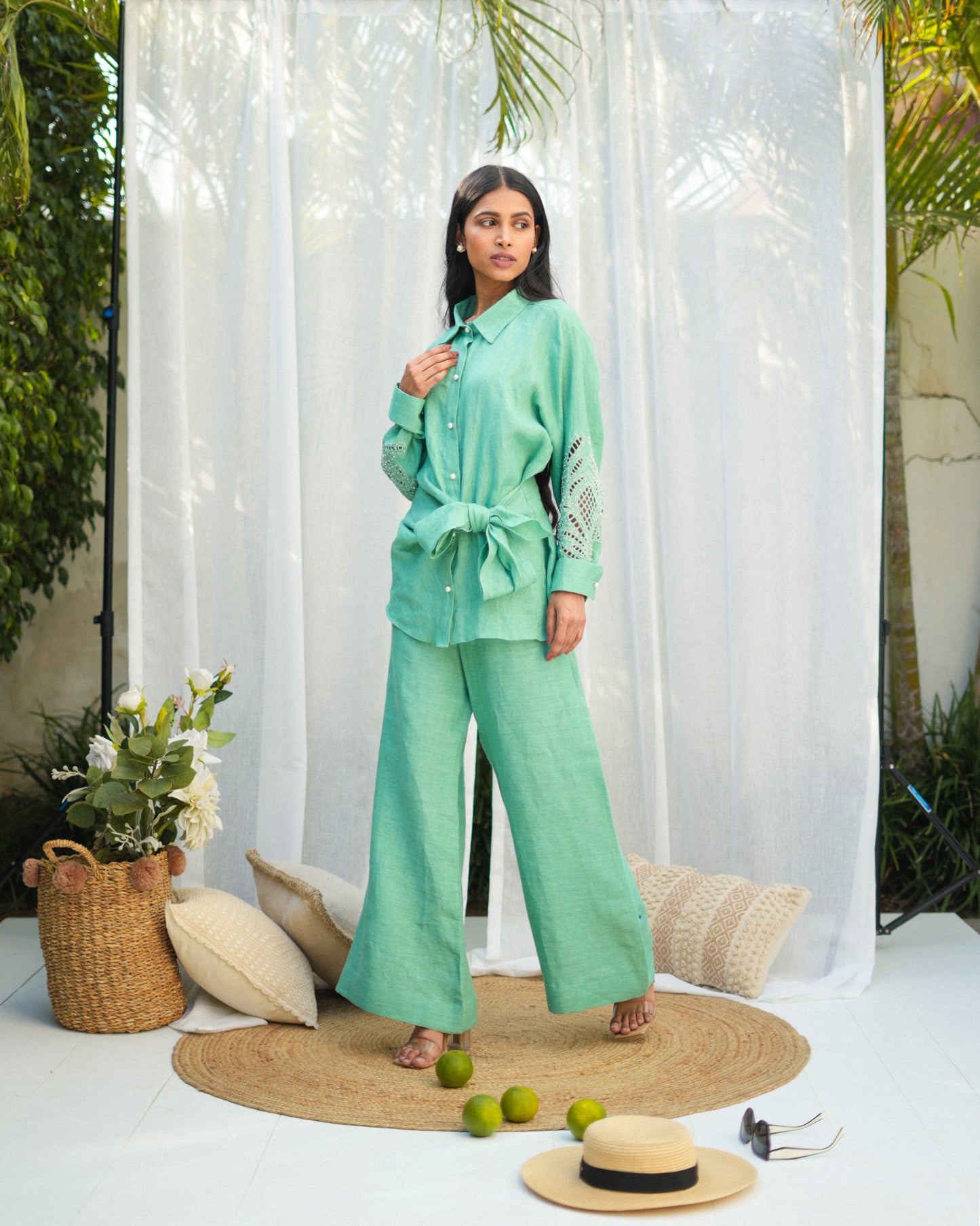 MINT KNOT CO-ORD SET