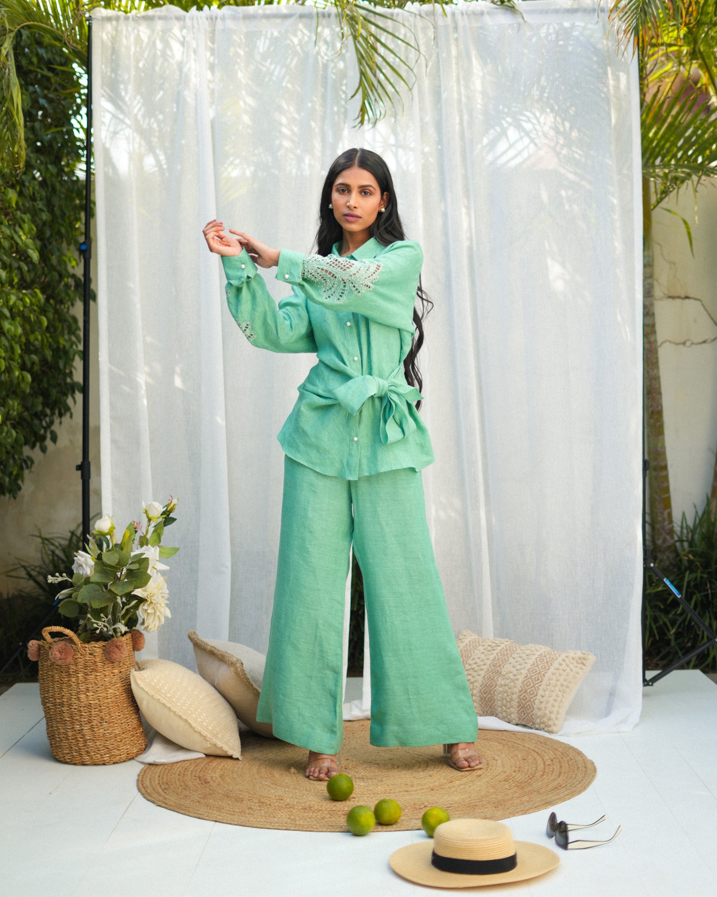 MINT KNOT CO-ORD SET